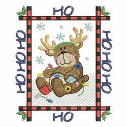 Patchwork Bears 04 machine embroidery designs