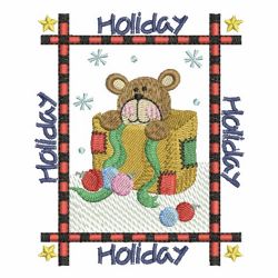 Patchwork Bears 07 machine embroidery designs