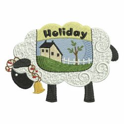Folk Art Sheep 03