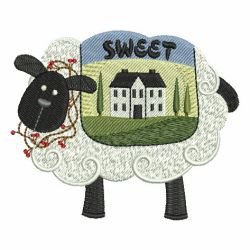 Folk Art Sheep 10