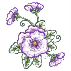 Pansy 4 05(Sm) machine embroidery designs