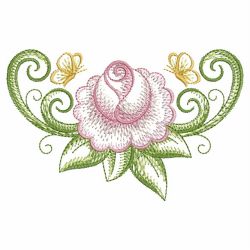 Rose 05(Md) machine embroidery designs