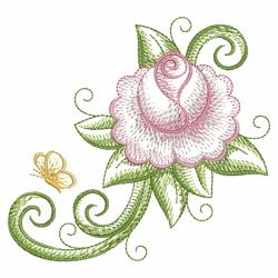 Rose 06(Lg) machine embroidery designs