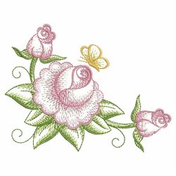 Rose 09(Md) machine embroidery designs
