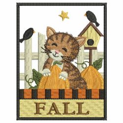 Season Cats 03 machine embroidery designs