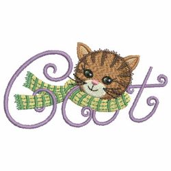 Cute Cats 02 machine embroidery designs