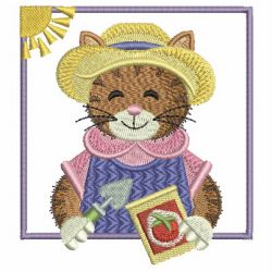 Cute Cats 03 machine embroidery designs