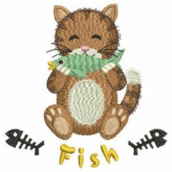 Cute Cats 07 machine embroidery designs