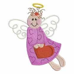 Holiday Angels 09 machine embroidery designs