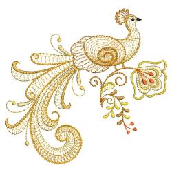 Fancy Peacocks(Sm) machine embroidery designs