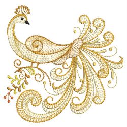 Fancy Peacocks 03(Lg) machine embroidery designs