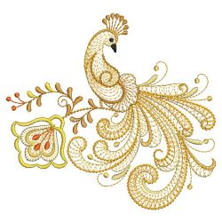 Fancy Peacocks 10(Lg) machine embroidery designs
