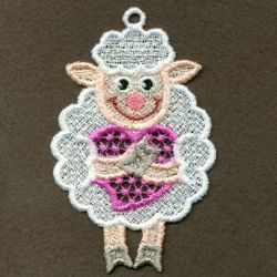 FSL Cute Lamb 02 machine embroidery designs