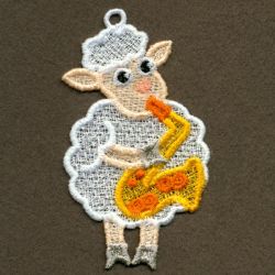 FSL Cute Lamb 08 machine embroidery designs