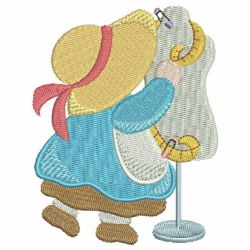 Sewing Sunbonnet Sue 04 machine embroidery designs
