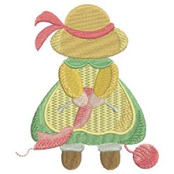 Sewing Sunbonnet Sue 05 machine embroidery designs