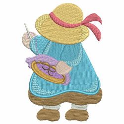 Sewing Sunbonnet Sue 07 machine embroidery designs