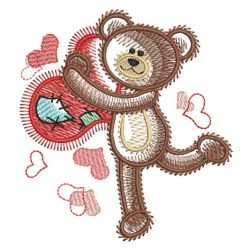 Sketched Valentine Bears 08