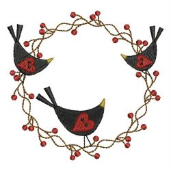 Country Crow 2 03 machine embroidery designs