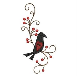 Country Crow 2 10 machine embroidery designs