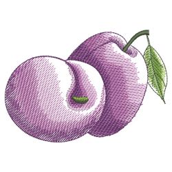 Watercolor Fruits 3 06(Md) machine embroidery designs