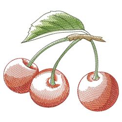 Watercolor Fruits 3 10(Sm) machine embroidery designs