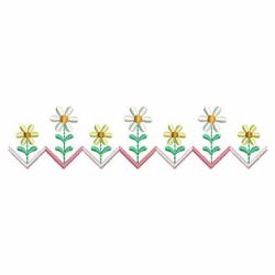 Heirloom Flower Borders 2(Sm) machine embroidery designs