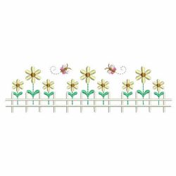 Heirloom Flower Borders 2 02(Sm) machine embroidery designs