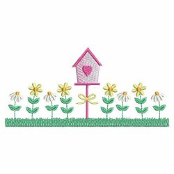 Heirloom Flower Borders 2 04(Sm) machine embroidery designs