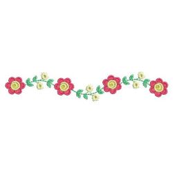 Heirloom Flower Borders 2 10(Md) machine embroidery designs