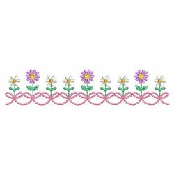 Heirloom Flower Borders 2 12(Sm) machine embroidery designs