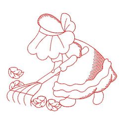 Redwork Sunbonnet 2 05(Lg)