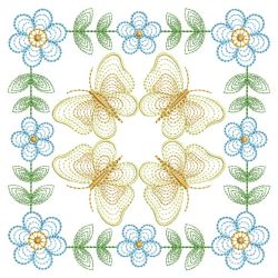 Heirloom Flower Quilts 08(Lg) machine embroidery designs