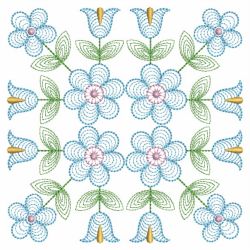 Heirloom Flower Quilts 11(Lg) machine embroidery designs