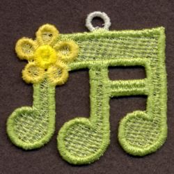FSL Mini Musical Notes 07 machine embroidery designs