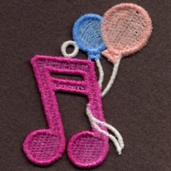 FSL Mini Musical Notes 10 machine embroidery designs