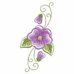 Watercolor Pansy 03(Md)