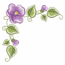 Watercolor Pansy 05(Lg) machine embroidery designs