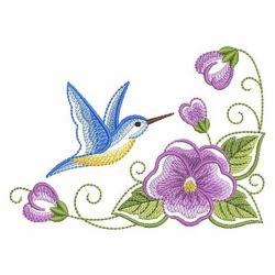Watercolor Pansy 06(Md) machine embroidery designs
