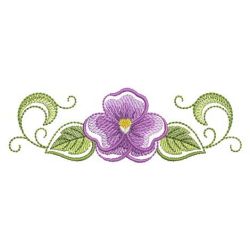 Watercolor Pansy 07(Md)
