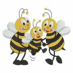 Spring Bees 15 machine embroidery designs