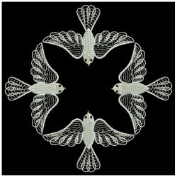 Rippled Doves 2 03(Lg) machine embroidery designs
