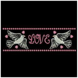 Rippled Doves 2 14(Md) machine embroidery designs