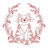 Redwork Forest animals 08(Md)