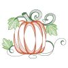 Vintage Autumn Pumpkin(Md)