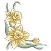 Art Deco Daffodils 02(Lg)
