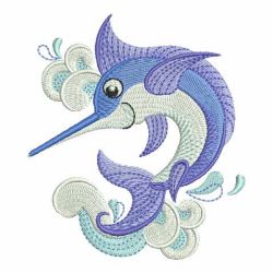 Sea Animals 07 machine embroidery designs