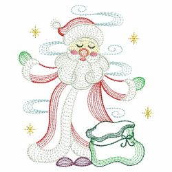 Rippled Santa 02(Lg) machine embroidery designs