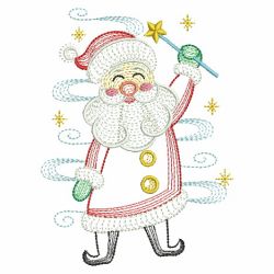 Rippled Santa 03(Lg) machine embroidery designs