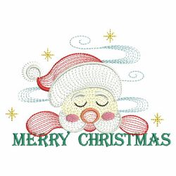 Rippled Santa 04(Md) machine embroidery designs